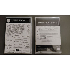 Stampin' Up! Fond Of Autumn + Cut & Emboss Dies